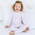 Sweet Peppermint Long Pajamas - Magnolia BabyLong Pajamas
