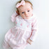 Sweet Peppermint Smocked Footie - Magnolia BabyFootie