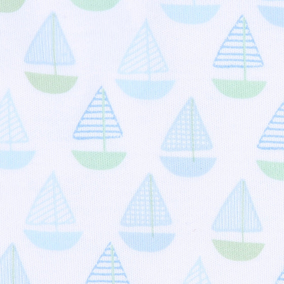 Sweet Sailing Blue Print Converter - Magnolia BabyConverter Gown