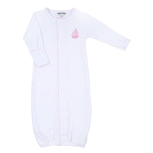  Sweet Sailing Pink Embroidered Converter - Magnolia BabyConverter Gown