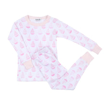  Sweet Sailing Pink Long Pajamas - Magnolia BabyLong Pajamas