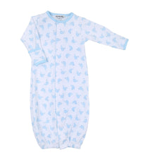  Sweet Whales Blue Print Converter - Magnolia BabyConverter Gown
