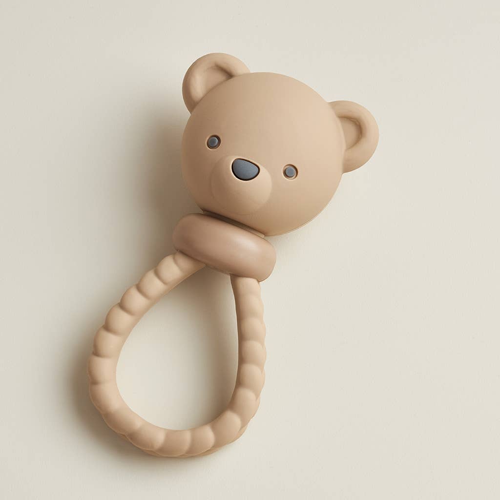 Teddy Bear Sweetie Rattle™ - Magnolia BabyTeether