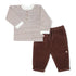 Tee & Corduroy Pant Set - Plum - Magnolia BabyPant Set