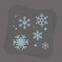 Temporary Tattoos - Glow in the Dark Snowflakes - Magnolia BabyTemporary Tattoos