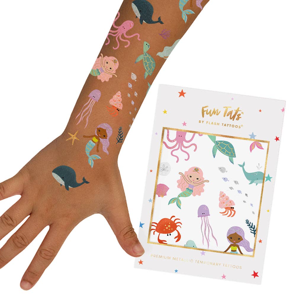 Temporary Tattoos - Ocean Creatures - Magnolia BabyTemporary Tattoos