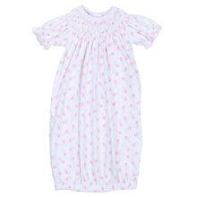  Tessa's Classics Bishop Print Short Sleeve Gown - Magnolia BabyGown
