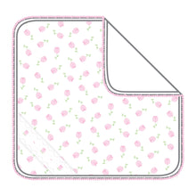  Tessa's Classics Pink Smocked Print Receiving Blanket - Magnolia BabyReceiving Blanket