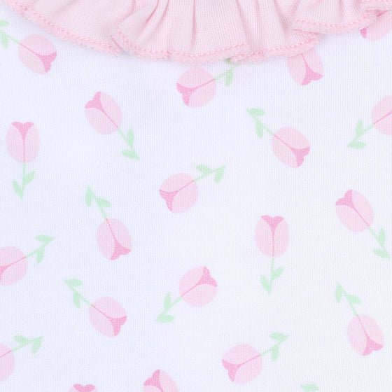 Tessa's Classics Print Ruffle Flutters Dress - Magnolia BabyDress