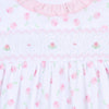 Tessa's Classics Smocked Print Flutters Bubble - Magnolia BabyBubble