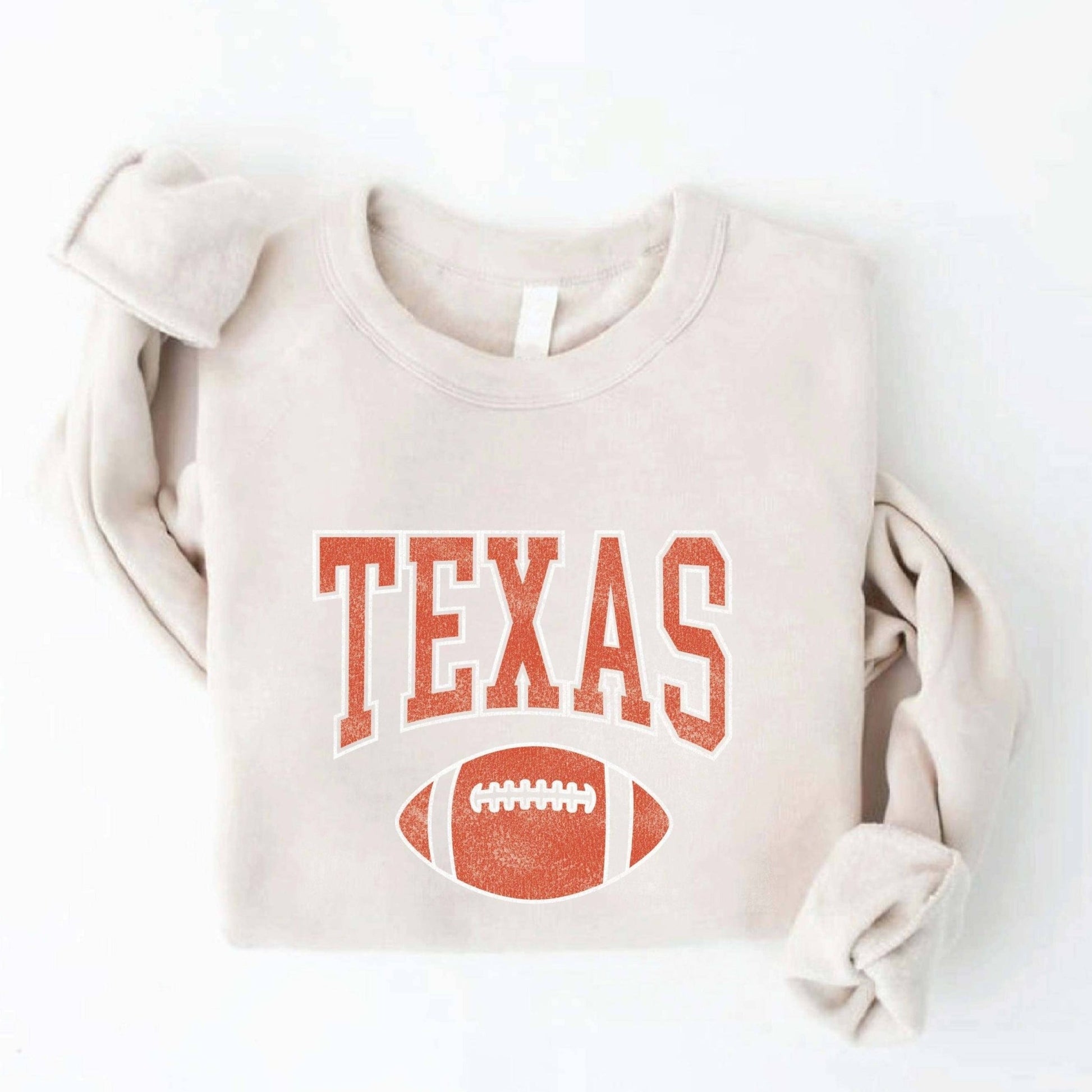Texas Football Adult Sweatshirt - Magnolia BabyWomen Top