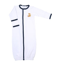  Tiger Football Navy-Orange Embroidered Converter - Magnolia BabyConverter Gown