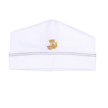  Tiger Football Navy-Orange Embroidered Hat - Magnolia BabyHat