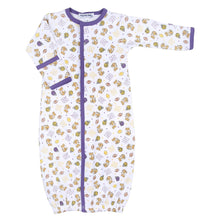  Tiger Football Purple-Gold Printed Converter - Magnolia BabyConverter Gown