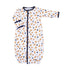 Tiger Pride Print Converter - Navy Orange - Magnolia BabyConverter Gown