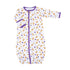 Tiger Pride Print Converter - Purple Gold - Magnolia BabyConverter Gown