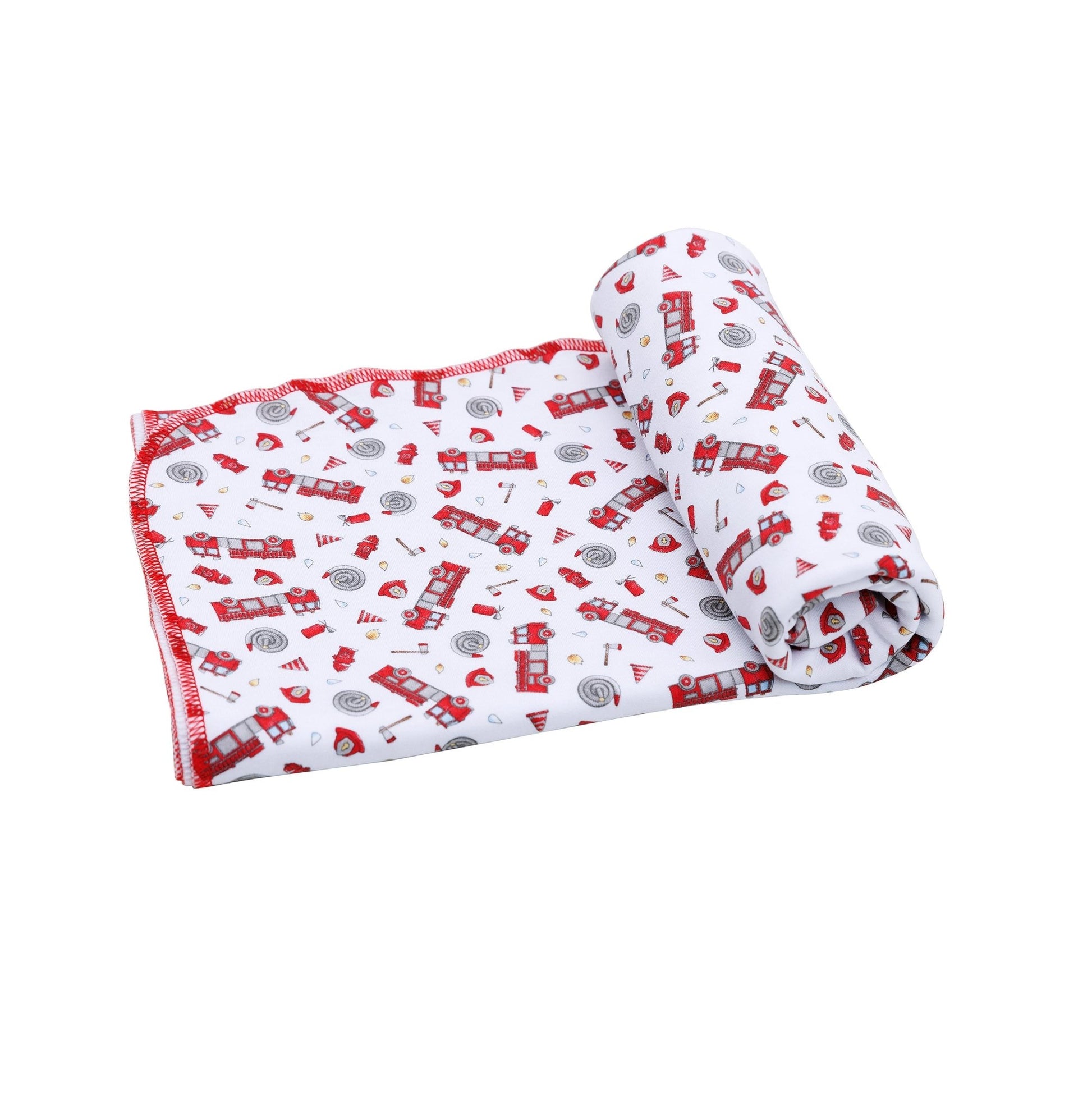 To the Rescue Print Swaddle Blanket - Magnolia BabySwaddle Blanket