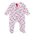 To the Rescue Print Zip Footie - Magnolia BabyFootie
