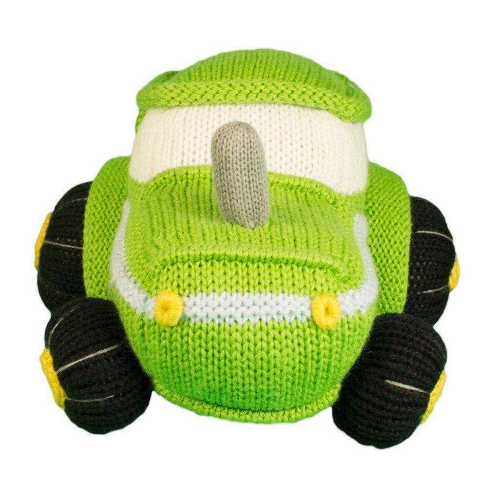 Tobey the Tractor Knit Toy - Magnolia BabySoft Toy