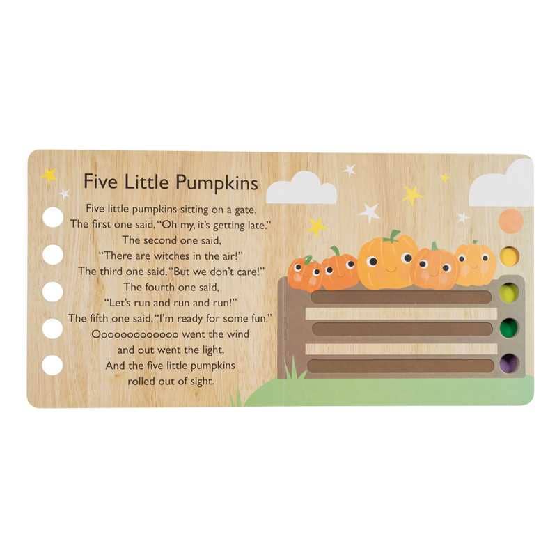 Touch and Trace Nursery Rhymes: Five Little Pumpkins - Magnolia BabyBook