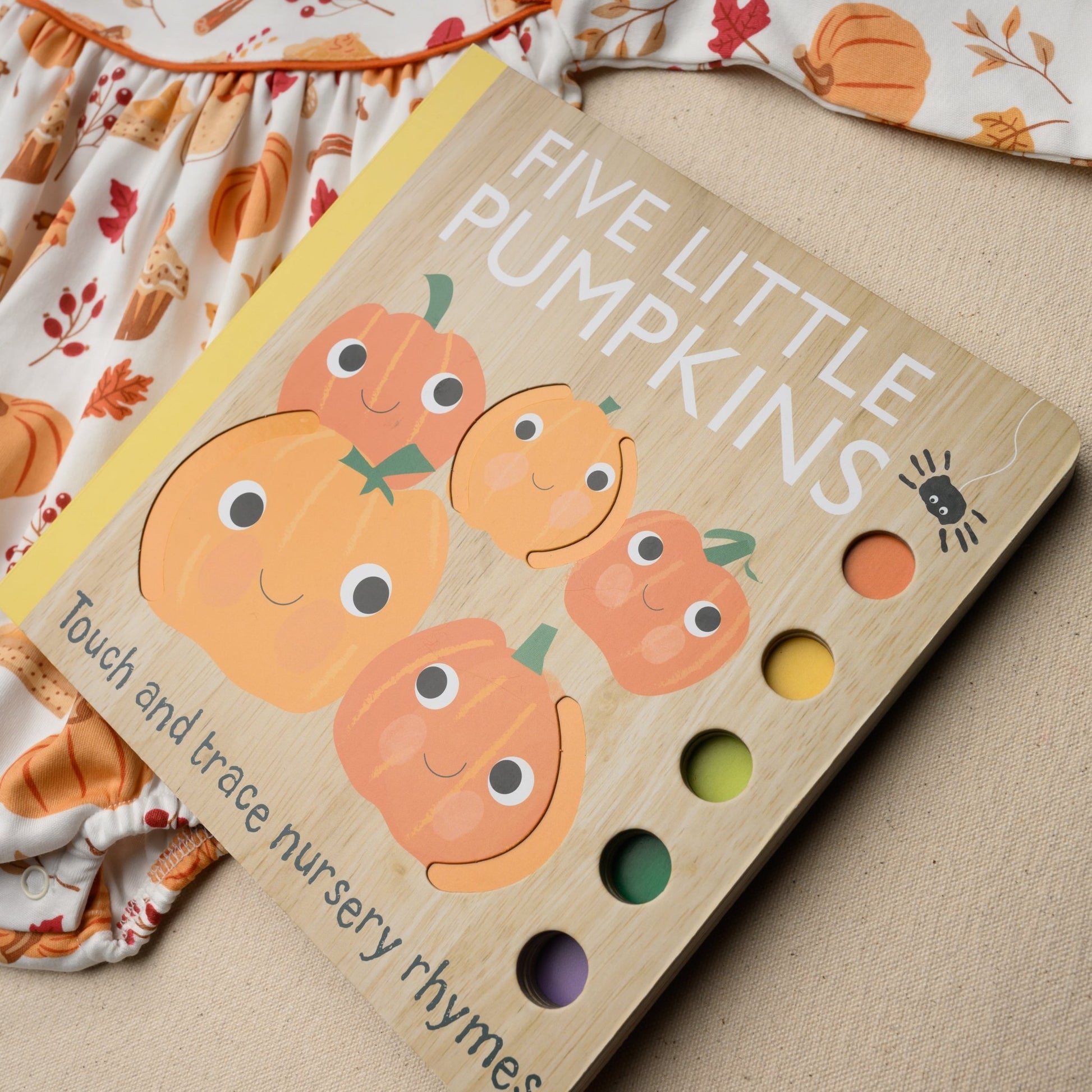 Touch and Trace Nursery Rhymes: Five Little Pumpkins - Magnolia BabyBook