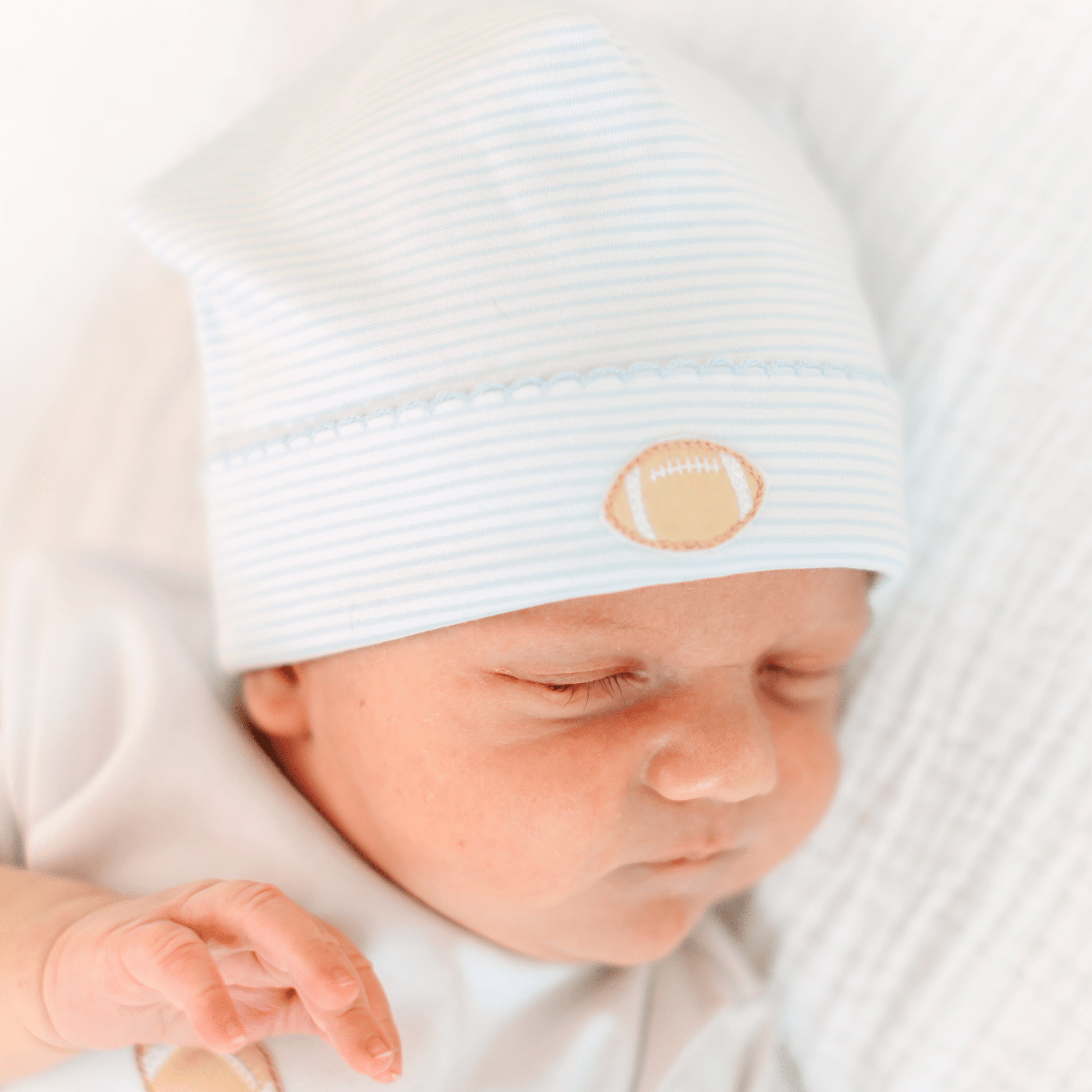 Touchdown Cutie Embroidered Hat - Light Blue - Magnolia BabyHat