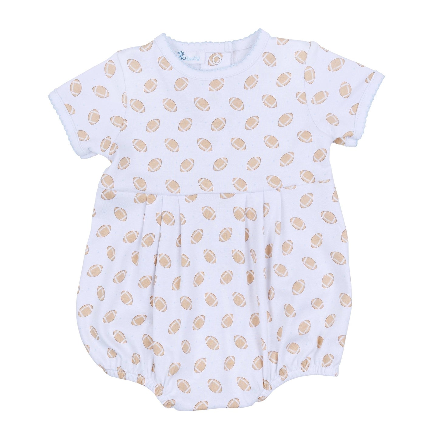 Touchdown Cutie Print Bubble - Light Blue - Magnolia BabyBubble