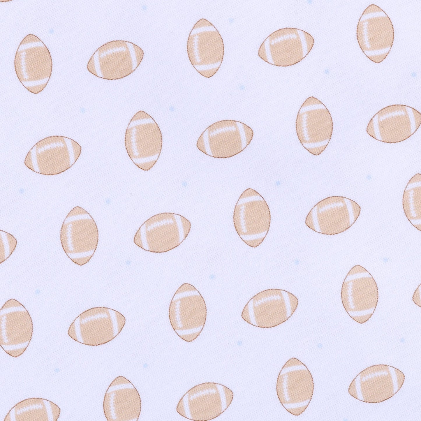 Touchdown Cutie Print Bubble - Light Blue - Magnolia BabyBubble