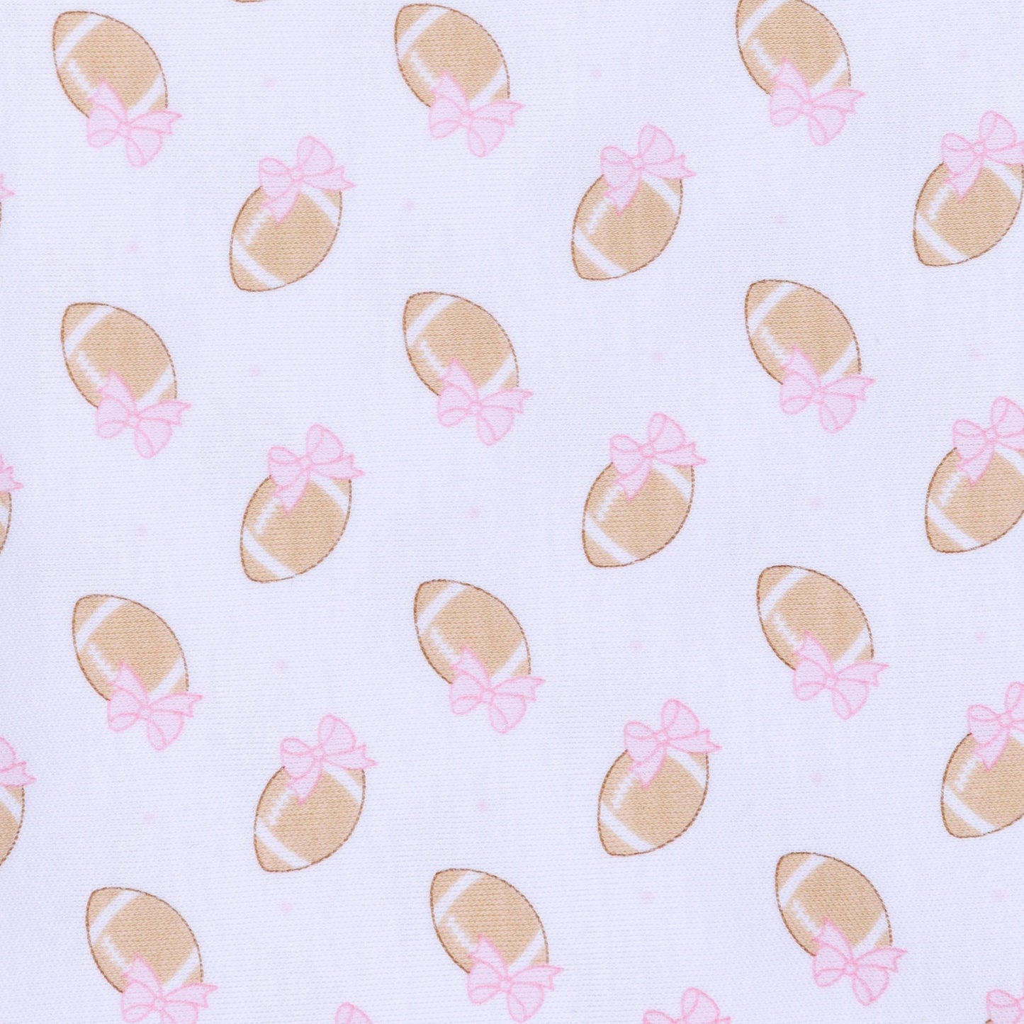 Touchdown Cutie Print Ruffle Converter - Pink - Magnolia BabyConverter Gown