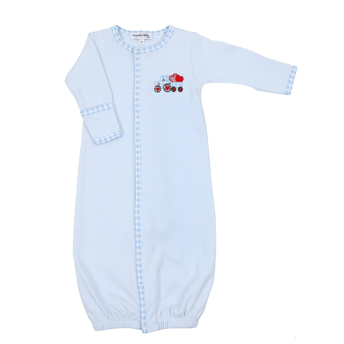Tractor - Full of Love Applique Converter - Magnolia BabyConverter Gown