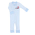 Tractor - Full of Love Applique Zip Pajamas - Magnolia BabyZipper Pajamas