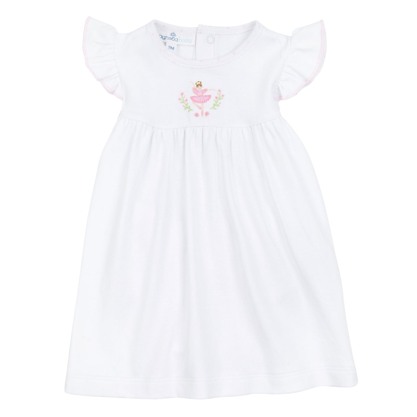 Twinkle Toes Embroidered Dress - Magnolia BabyDress
