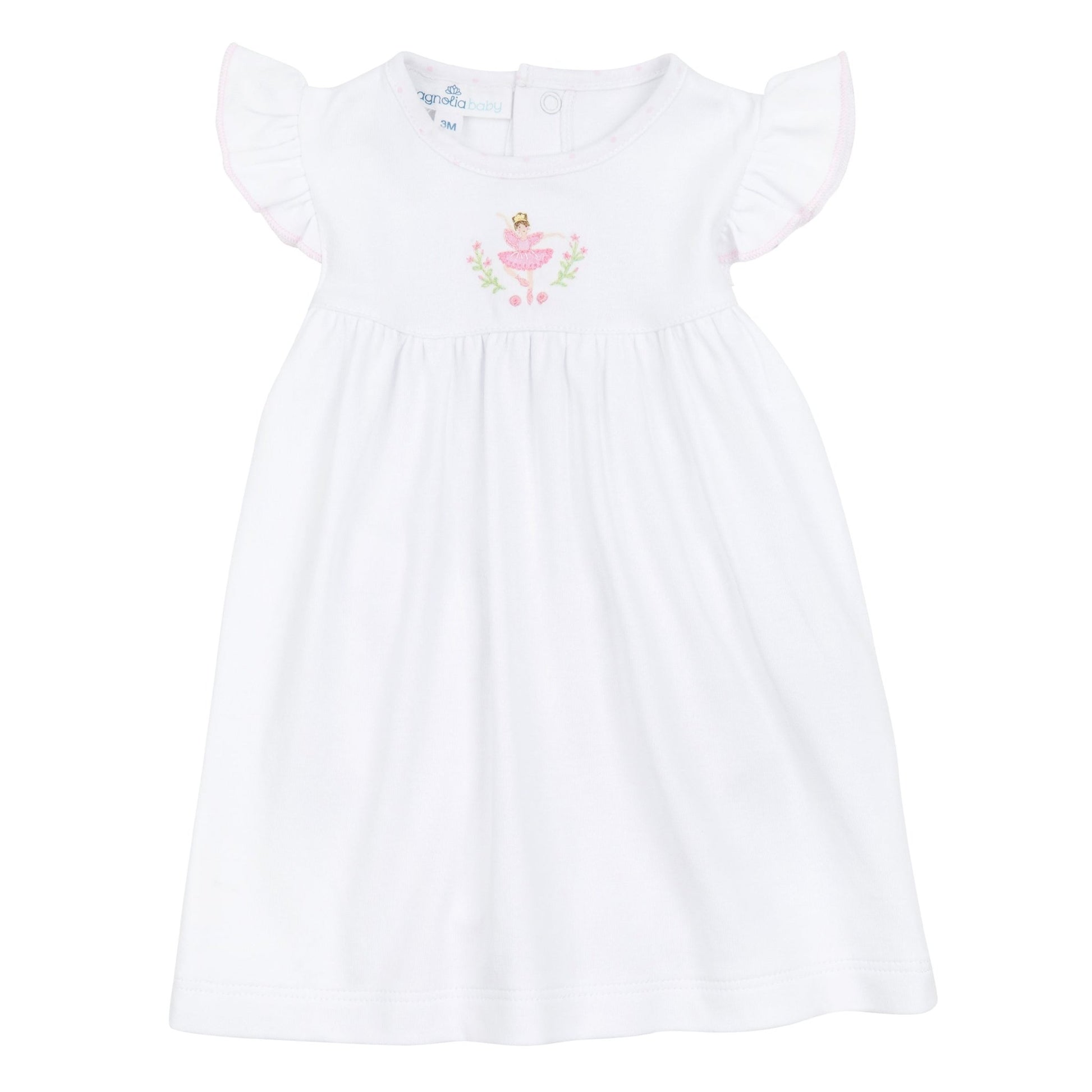 Twinkle Toes Embroidered Dress - Magnolia BabyDress