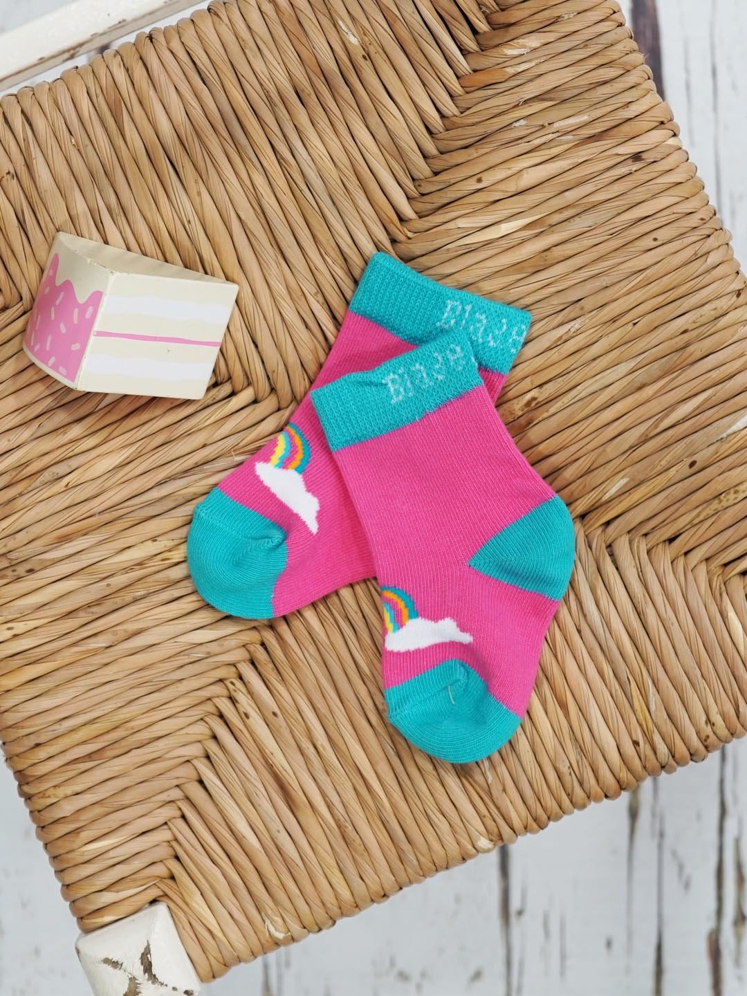 Unicorn Rainbow Socks - Magnolia BabySocks