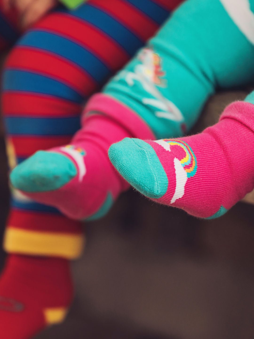 Unicorn Rainbow Socks - Magnolia BabySocks