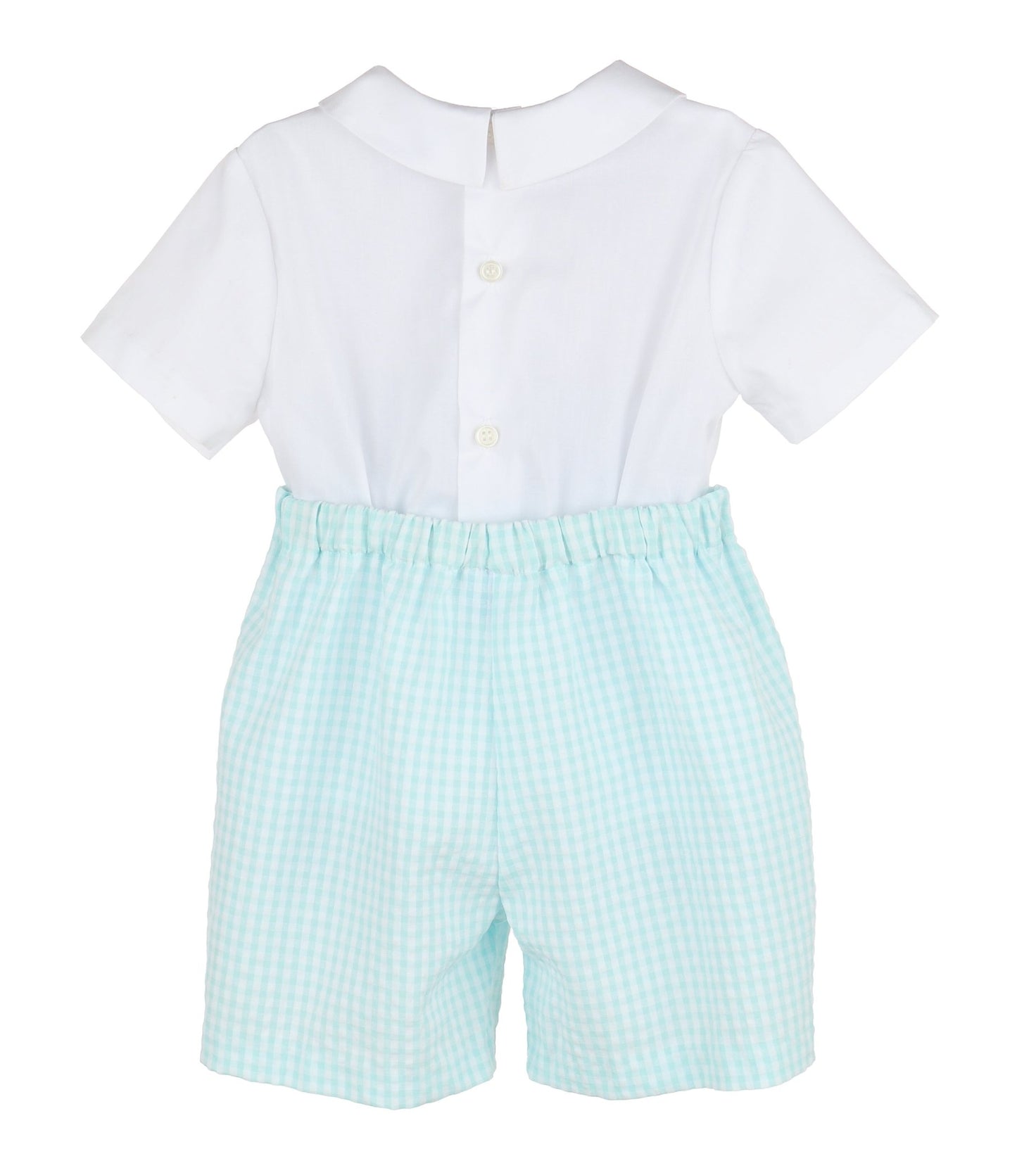 Vichy Boy Shorts Set - Magnolia BabyShort Set