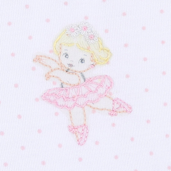 Vintage Tiny Toes Embroidered Receiving Blanket - Magnolia BabyReceiving Blanket