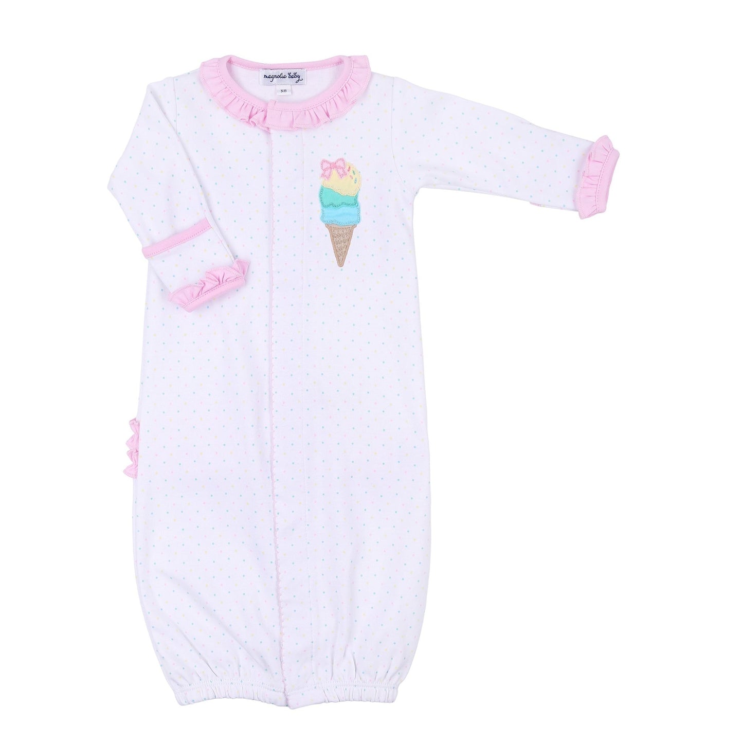 Whats the Scoop! Ruffle Converter - Magnolia BabyConverter Gown