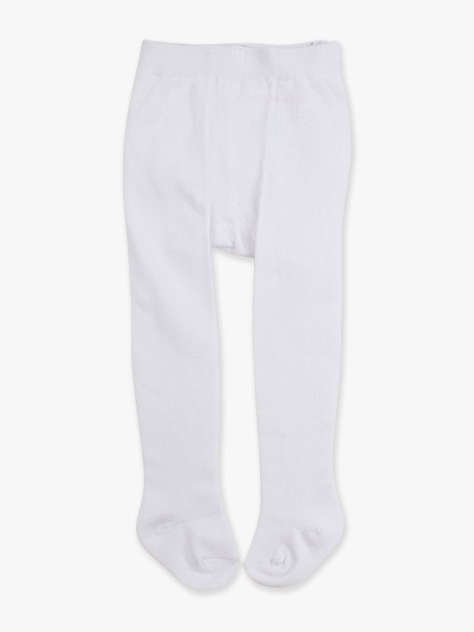 White Footed Ruffled Tights - Magnolia BabyTights