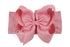 Wide Headband with Grosgrain Bow - Mauve - Magnolia BabyHeadband