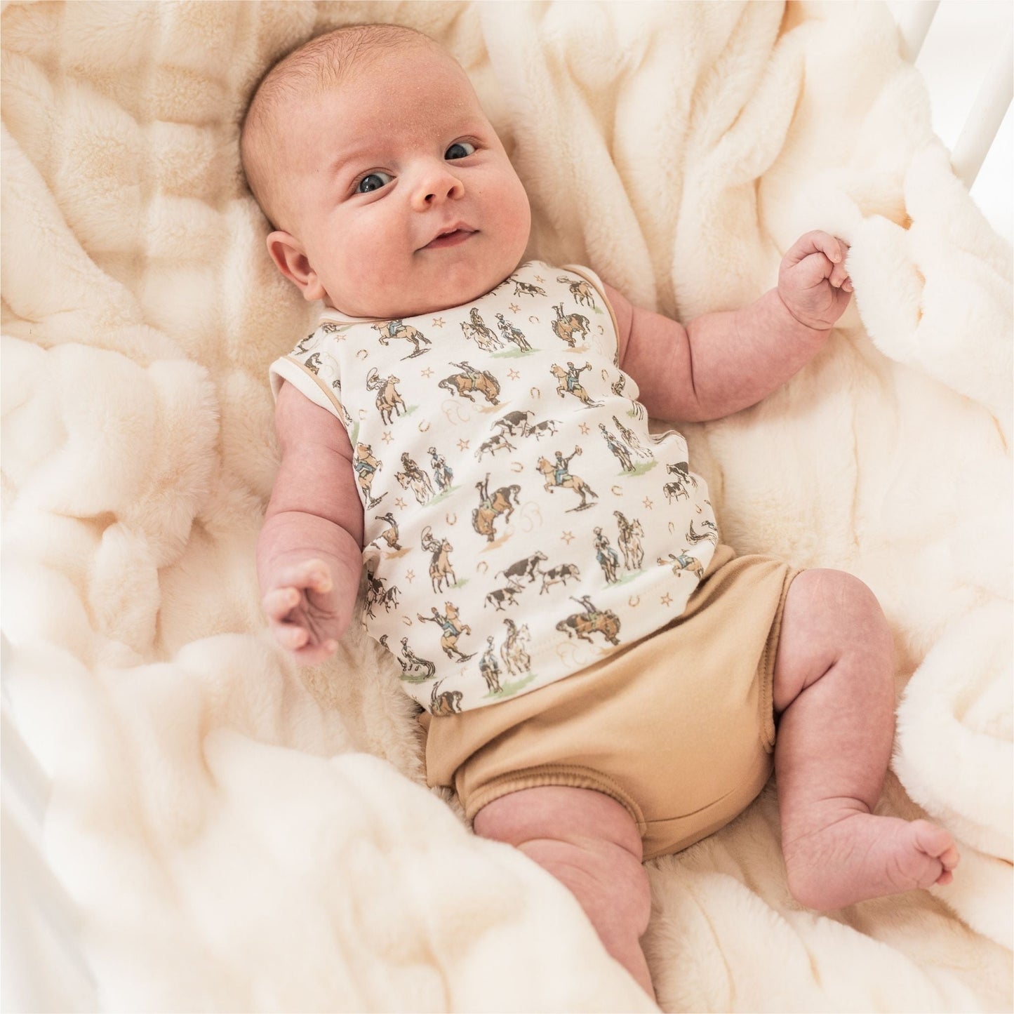 Wild West Sleeveless Diaper Cover Set - Luna and ArloDiaper Cover