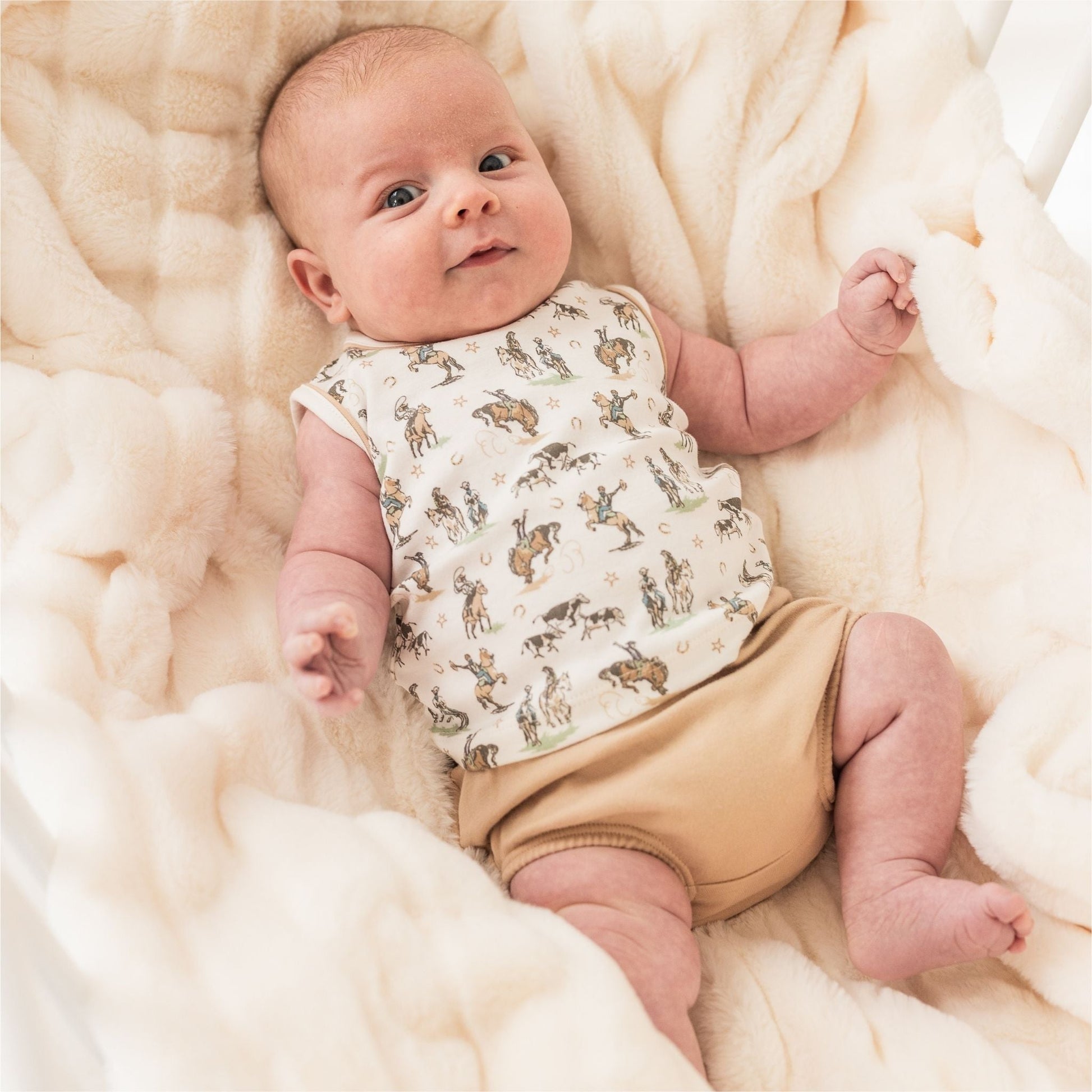 Wild West Sleeveless Diaper Cover Set - Luna and ArloDiaper Cover