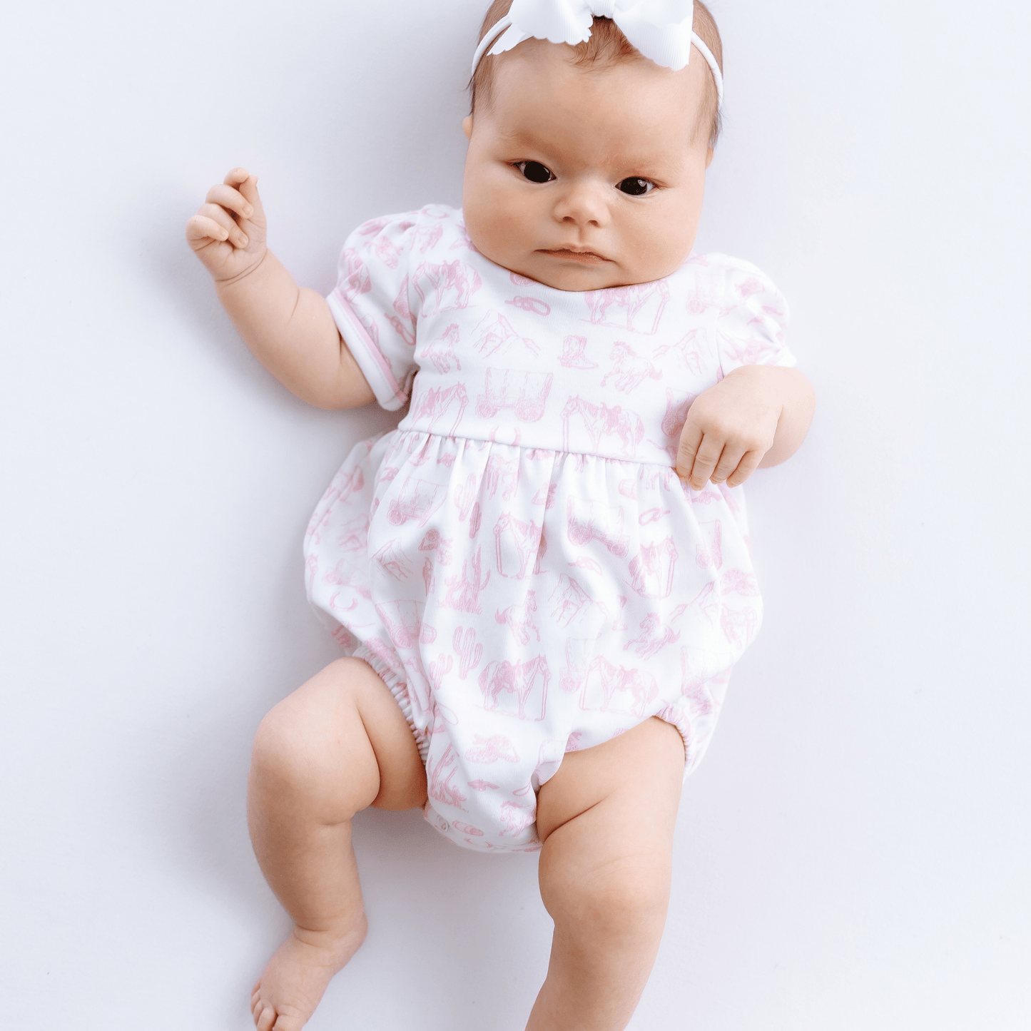 Wild West Toile Bubble - Pink - Magnolia BabyBubble