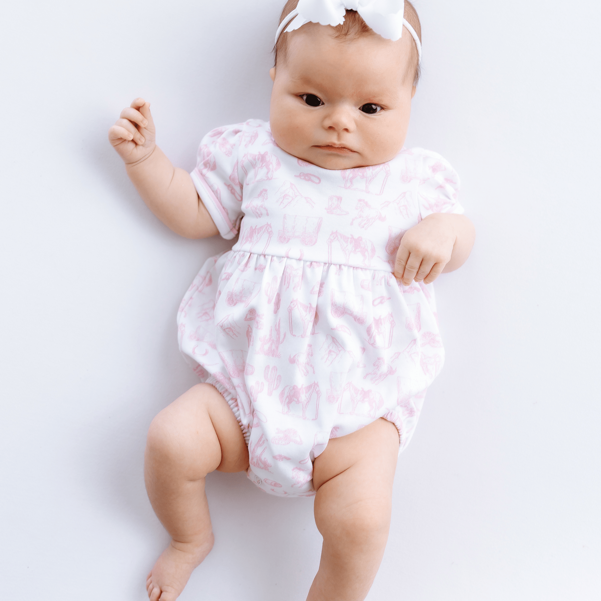 Wild West Toile Bubble - Pink - Magnolia BabyBubble