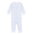 Wild West Toile Zip Pajamas - Light Blue - Magnolia BabyZipper Pajamas