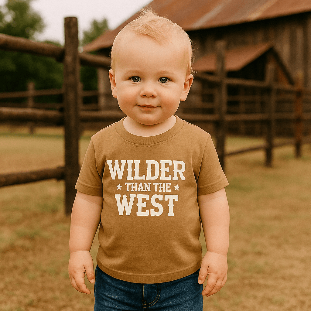 Wilder Than The West T-Shirt - Magnolia BabyT-Shirt
