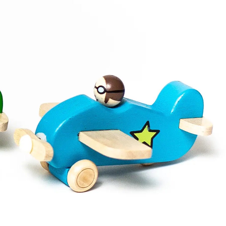 Wooden Airplanes - Magnolia BabyWooden Toy