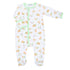 Woodland Friends Print Footie - Magnolia BabyFootie