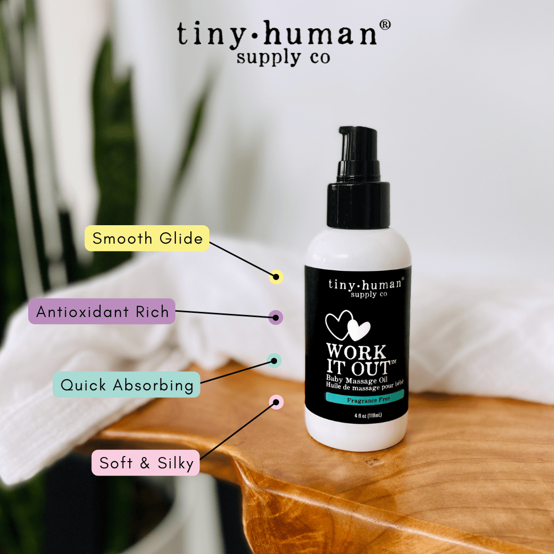 Work it Out Baby Massage Oil - Magnolia BabySkin Care