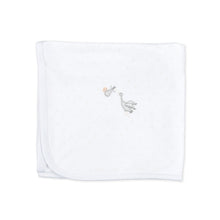  Worth the Wait Embroidered Receiving Blanket - Grey - Magnolia BabyReceiving Blanket